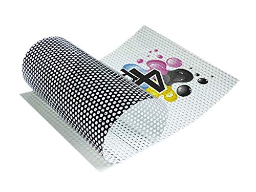 50/50 Window Perf Vinyl – Multiple Sizes Available