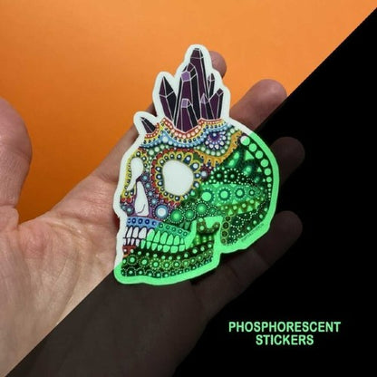 GND4 - 9mil 4 Hours Glow-in-the-Dark Printable Vinyl Permanent Adhesive
