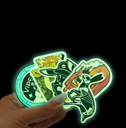 GND4 - 9mil 4 Hours Glow-in-the-Dark Printable Vinyl Permanent Adhesive