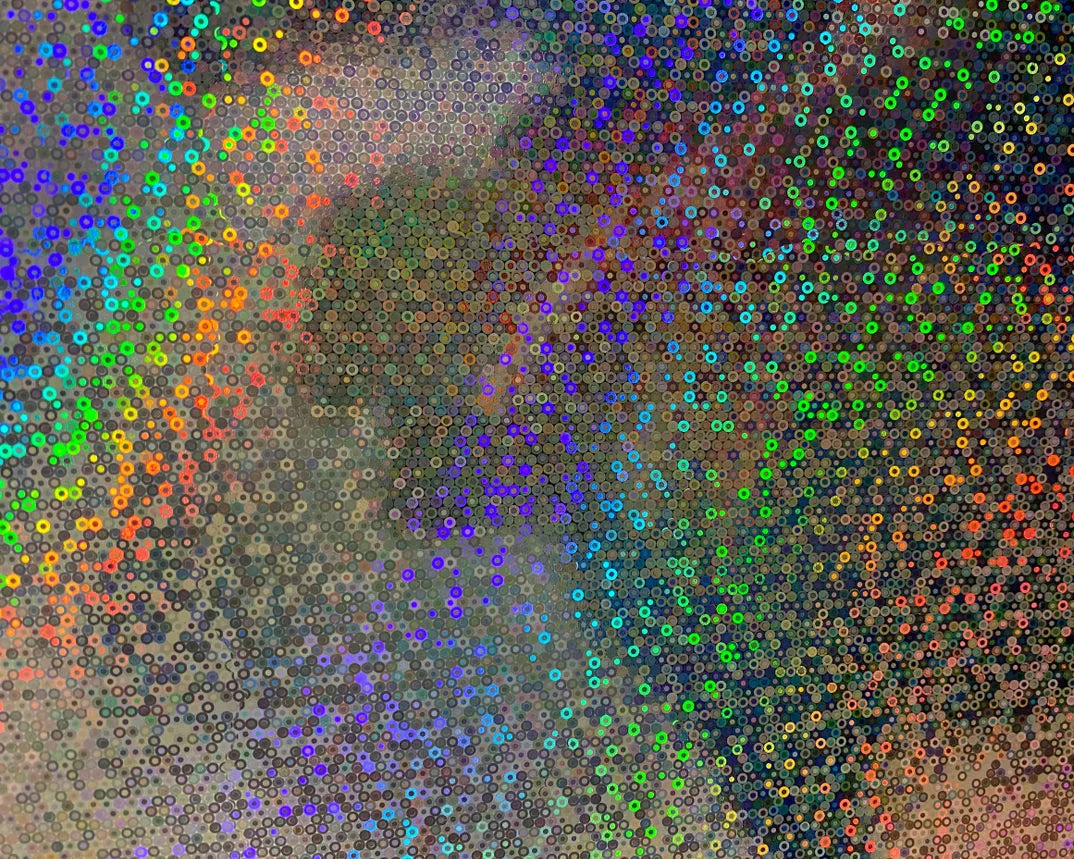 4mil Different Styles of Holographic Vinyls with Permanent Adhesive 54"x150'